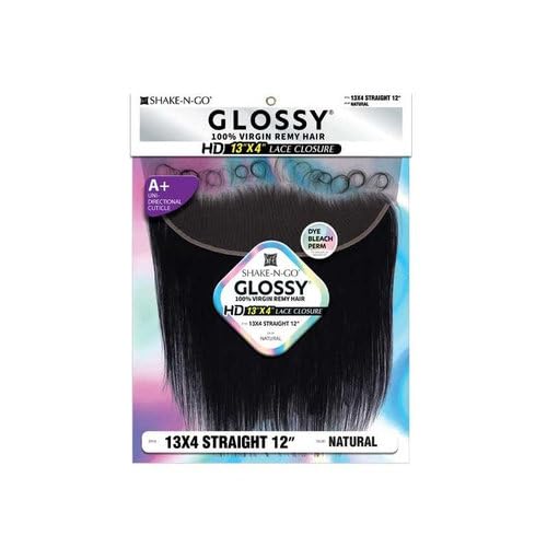 Shake-N-Go Glossy 13"x4" Straight Lace Frontal Closure