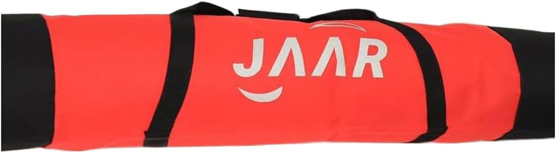 TRANSPACK Unisex Adults JAAR Essential 185 cm Water-Resistant Lightweight Padded Travel Ski Bag | Heavy-Duty Construction with Compression Straps