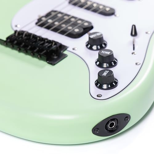 Image of Grote Electric Solid Body Guitar Modern-GST For Beginners (Surf Green)
