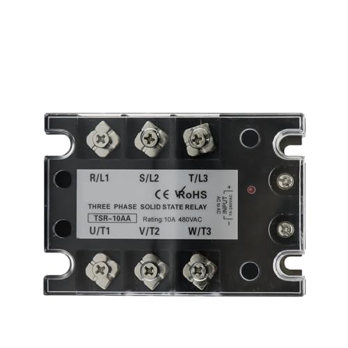 Relais statique triphasé SSR 80A évite la surchauffe des circuits électriques AC 480V - 4