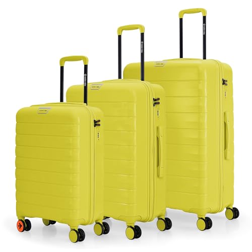 Nasher Miles Vienna Hard-Sided Polypropylene Luggage Set of 3 | 5...
