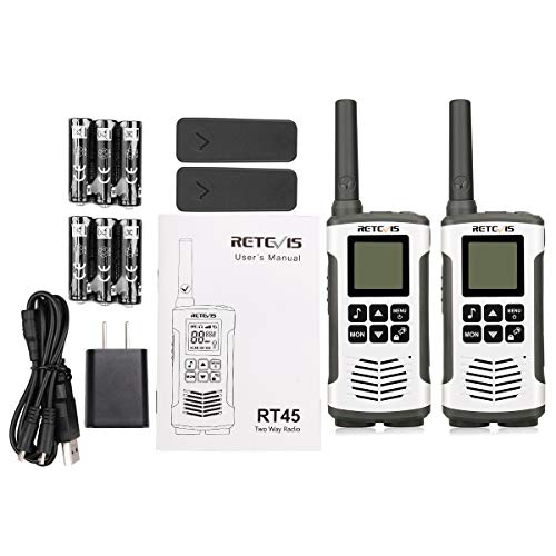 image for Retevis RT45 Walkie Talkie Adult Rechargeable,Long Range Two Way Radio