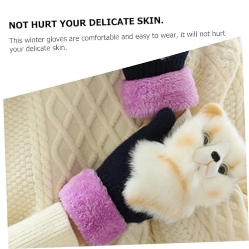 Portable Thickened Winter Gloves for Adults Cozy Material for Cold Weather Easy Wear for Outdoor3