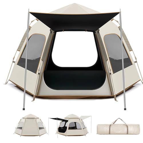Carpa plegable automática para camping 3-4 personas