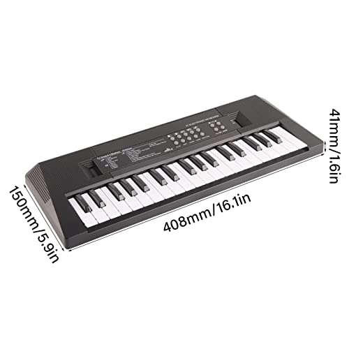 Tastiera elettronica, pianoforte digitale a 37 tasti con funzione di registrazione microfonica, adatto ai principianti per esercitarsi