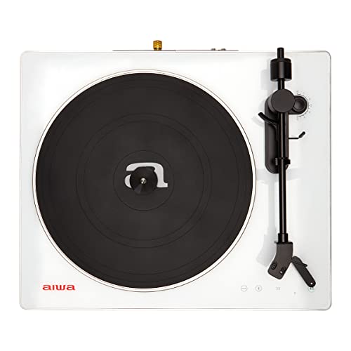 Aiwa APX-680BT : Tourne-Disque Bluetooth, 2 Vitesses 33/45 TR/Min, Capsule en Aluminium magnétique, Bras équilibré. Couleur : Blanc - Les Beatles, Paul McCartney, John Lennon, RIngo Starr, George Harrison Aiwa APX-680BT : Tourne-Disque Bluetooth, 2 Vitesses 33/45 TR/Min, Capsule en Aluminium magnétique, Bras équilibré. Couleur : Blanc – Image 6