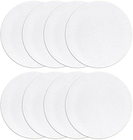 Anekoul 8 Pcs Spherical Silicone Dehydrator Sheets, Non-Stick Fruit Dehydrator Mats Silicone Steamer Mesh Spherical Bamboo Steamer Mat for Buns Pastry Dim Sum Cooking, Fruit Dryer