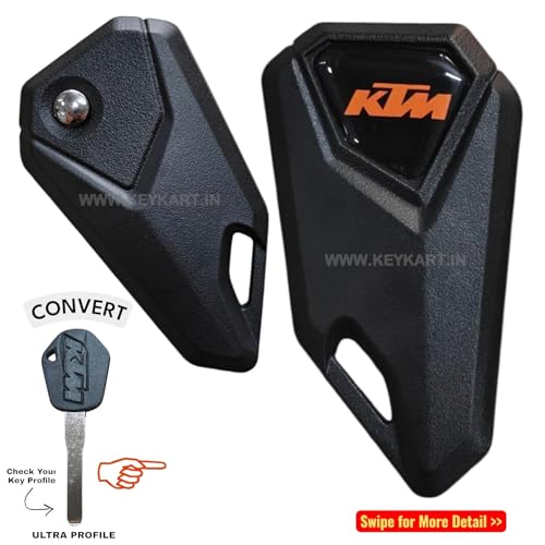 Image of KTM Bike Flip Key | Fancy Folding Key | Uncut Replacement Key Blade | Foldable Bike Key |*B1 /KT /BK*