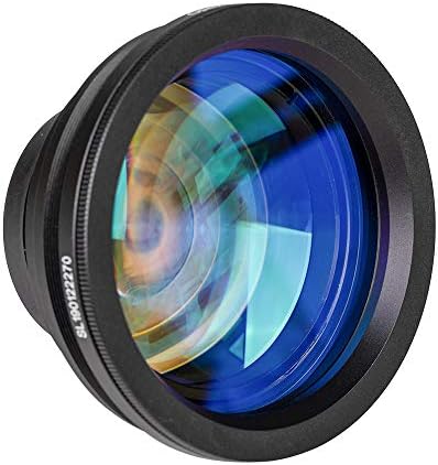 Cloudray F-Theta Lens Field Lens 1064nm 70x70mm F100nm for 1064nm YAG Optical Fiber Laser Marking Machine Parts（70X70 F100