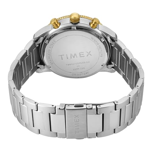 Image of TIMEX Analog Watch for Man with Round Dial & Water Resistant Men's Wrist Watches