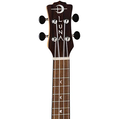 Luna UKE VISTA DEER C Guitars Vista Deer, 4-String Concert Acoustic/Electric Ukulele thumb #4