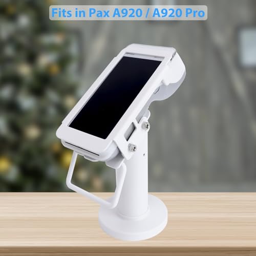 CRIZISTON Suporte de terminal POS para máquina de cartão de crédito Pax A920/A920 Pro, suporte para