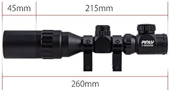 Amazon.co.jp: Pinty(ピンティー) ライフルスコープ 2-6x32AOE光度