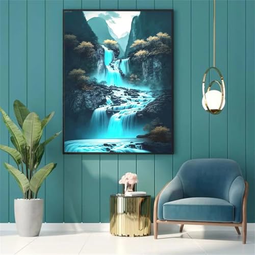 Peinture diamant adulte grand format pour réduire le stress et décorer sa maison