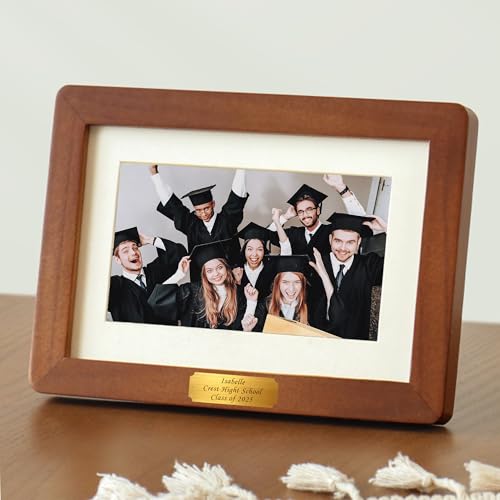 Image of Engraved Name Plates 2 inch x 4 inch Graduation Gifts Class of 2026 Custom Plaque Trophy Plates Engraved Name Plate Custom Engraved Plate Personalized Engraved Brass Plaque(Gold-1, 2x4 in)