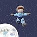 Storklings Astronaut Stuffed Animal, Spaceman Plush Soft Space Toy 12” Height, for Children of All Ages, Astronaut Toy in a Blue Spacesuit