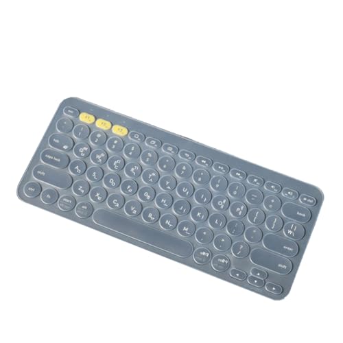 Korean Keyboards Covers for K380 and K480 Protects Against and Spills with Silicone Materials