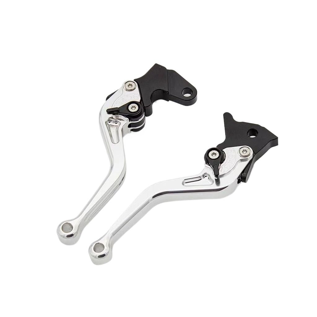 Xpghyiu Silver 147Mm Brake Clutch Levers For Mt09 Mt07 Fz09 Fz07 Mt-09 Mt-07 Mt 07 09 700 900 Tenere Adjustable Motorcycle Brake Clutch Lever