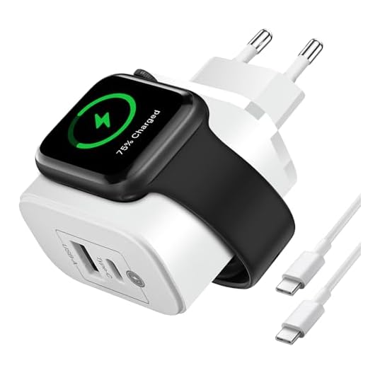 ¿Accesorios para smartwatch? ideas que pueden mejorar su funcionalidad 23 Cargador de reloj inalámbrico magnético de 3 W compatible con Apple Watch