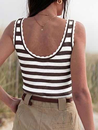 Image of Tankaneo Womens V Neck Tank Tops 2026 Sleeveless Ribbed Knit Shirts Summer Casual Sexy Sweater Vest