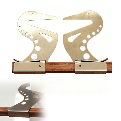 Artist Hand Support Bridge, Support Mahlstick, Adjustable Hand Rest for Painting Drawing Detail Work (2Pcs)
