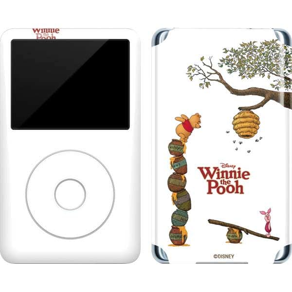 Skinit Decal MP3 Player Skin Compatible with iPod Classic (6th Gen) 80GB - Officially Licensed Disney Winnie The Pooh Honey Hive Design