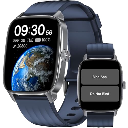 DAVIKO Pedometer Watch Senior Friendly No App/Phone Required, Waterproof Fitness Tracker...