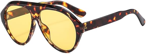 Long Keeper Gafas De Sol Hombre Mujer Retro Gafas De Sol De Forma Ovalada Con Montura Grande Para piloto UV400