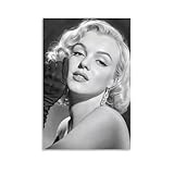 アメリカ人女優兼モデル、マリリン・モンローのセクシーな個人写真アートウォール装飾ポスター (23) 印刷 壁アート 油彩画 モダン 誕生日ギフト すぐに掛けられます12x18inch(30x45cm)