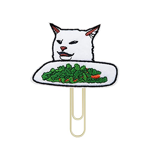 Trombones Smudge The Table Cat cadeau de papeterie original pour planificateur et étudiants