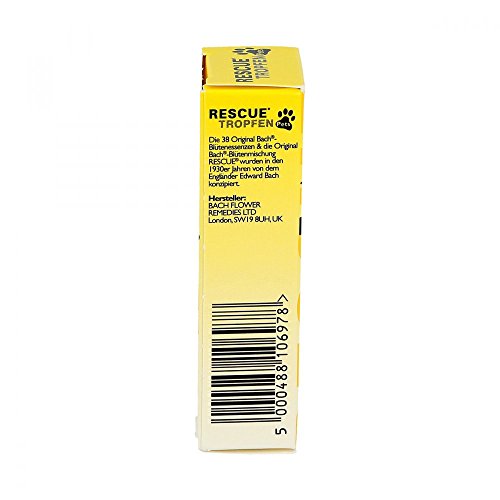 BACH ORIGINAL Rescue Pets Tropfen vet. 10 ml
