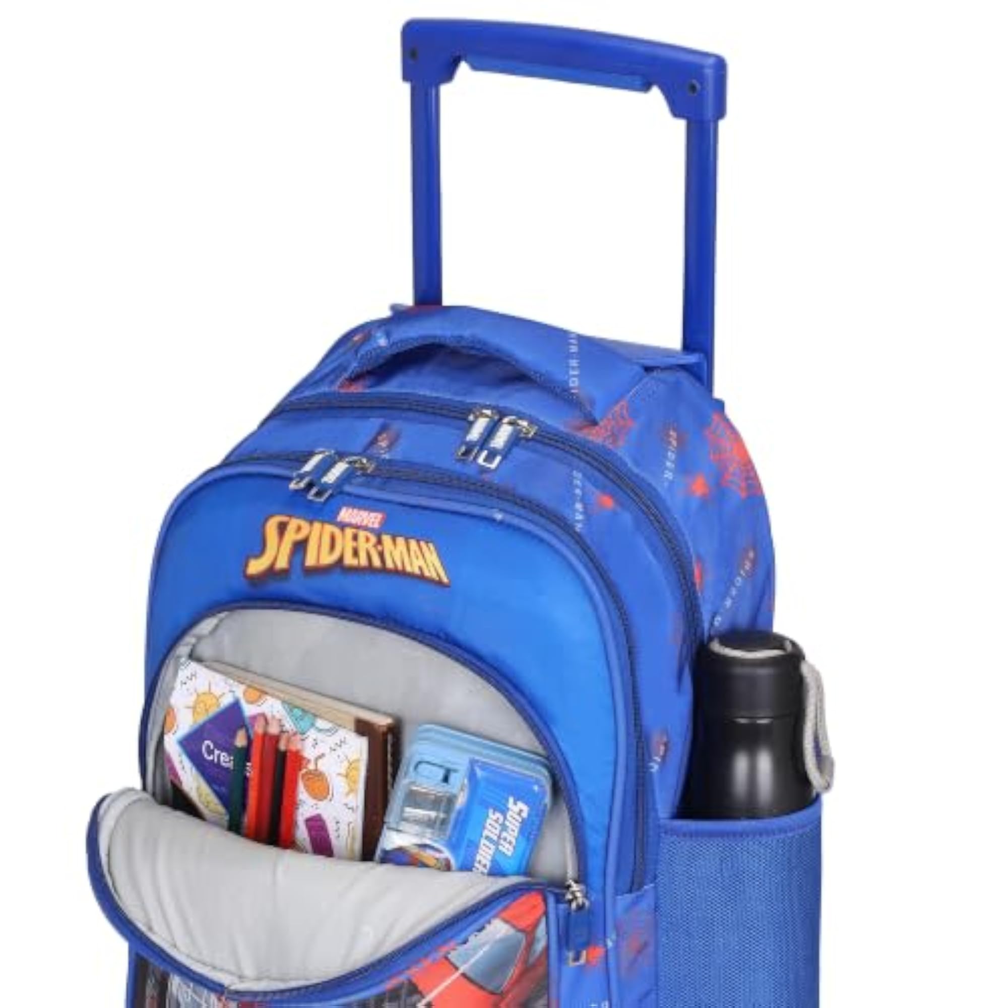 Original Kids School Bag with 2 Wheels & Trolley Handle