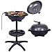 COSTWAY 1350W Indoor/Outdoor Electric BBQ Grill, Black