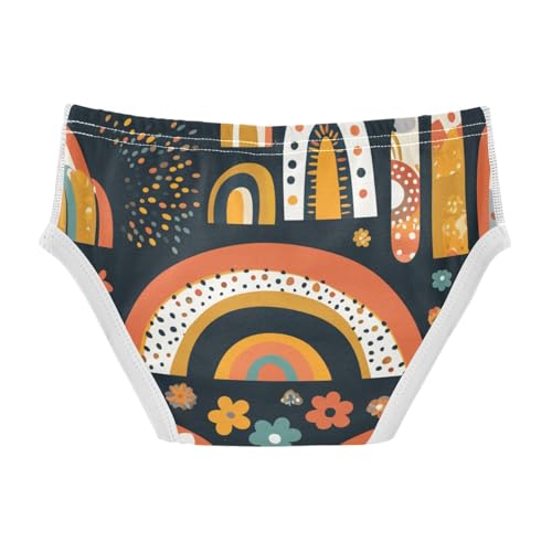 KLL Rainbow Boho Style Baby Boys Cotton Briefs Underwear Cute Children Undies2
