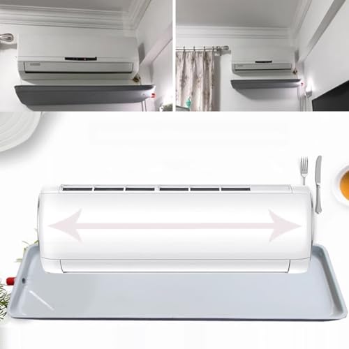 Genérico Bandeja de Goteo con tubería para condensado de Aire Acondicionado Central, Aire Acondicionado de Ventana, portátil, Apto para Aires acondicionados Split, Bandeja de Goteo para Aire acondici