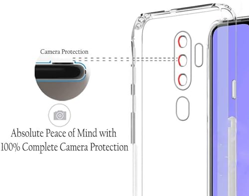 Image of BOXXO Flexible Back Cover for Samsung Galaxy Note 10 | Back Cover Transparent Clear Shockproof Case Four Corner Protection | Slim Protective Mobile Phone Cover for Samsung Galaxy Note 10