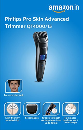 Image of Philips QT4000 /15 Pro Skin Advanced Trimmer