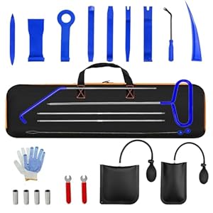 Kit de herramientas profesionales del coche de 25 PC, herramientas de reparación de acero inoxidable de 66 pulgadas