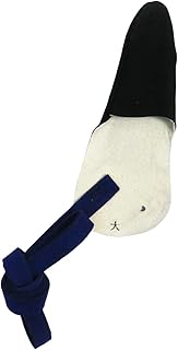 山武弓具店 指押し手 茶 黒 白 小 中 大 鹿革 天然素材 1本指 一本指 左手 親指 ゆがけ カケ 弓道 弓具 弓道具 J-025