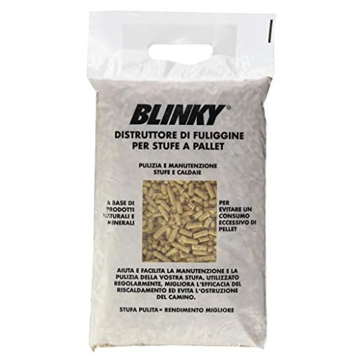 Deshollinador para estufas de pellets, paquete de 2 kg