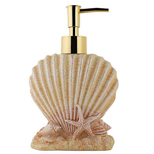 Milltrip 300ml Premium Press Bottle Dispenser - Elegant Liquid Bottle for Shampoo & Bath Gel, Hotel-Style Bathroom Bottles with Electroplated Press Head, Leak-Proof Resins Container for Home & Travel