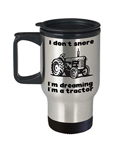Tractor travel coffee mug funny farmer gifts for men ...