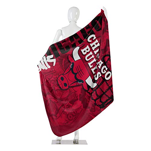 Northwest NBA Unisex-Adult Fleece Throw Blanket