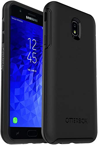 OtterBox Symmetry Series Case for Samsung Galaxy J7 (2018)/J7 2nd gen/J7 V 2nd gen/J7 Refine - Bulk Packaging - Black