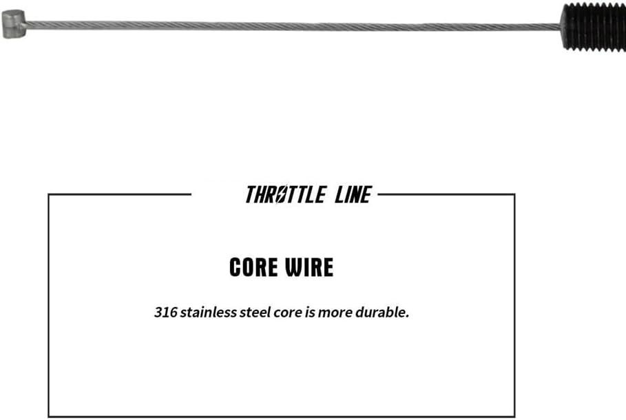 Throttle Cable 41" Bike gas Universal Motorcycle Line for CB Engine For For SSR Pit