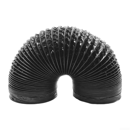 Tubo di ventilazione flessibile in alluminio, diametro 150 mm, lunghezza 5 m, con filo di acciaio rinforzato, per condotti di ventilazione per essiccatori e aspiratori