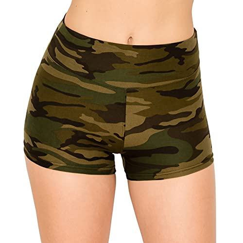 Image of ALWAYS Yoga Shorts for Women - High Waisted Workout Biker Shorts for Yoga, Running & Under Dress Anti-Chafing Comfort