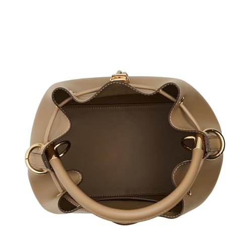 Anne Klein Medium Bucket with Detachable Strap, Truffle4