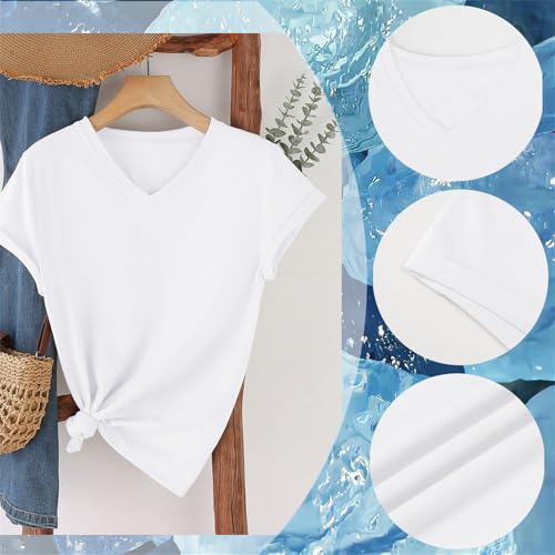 Let Them Misunderstand You V-Neck T-Shirt Mental Health Shirt for Women Inspirational Graphic Tees Motivational Gift4