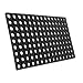 Produktbild Gummimatte Schmutzfangmatte Ringgummimatte Lochmatte Ringmatte, Fußabtreter mit Verbinder  Rutschfest Outdoor & Indoor Matte für Eingang 22mm 5 Größen  80x120 cm
